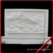 Nature Marble Stone Relief Sculpture,Factory price YL-F102